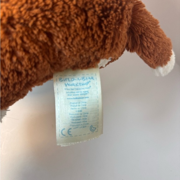 Build a Bear Longhorn Stuffed Animal - Brown and White - Picture 5 of 7